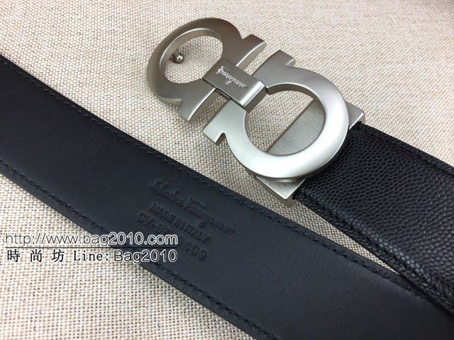 菲拉格慕男士皮帶 Ferragamo雙面牛皮休閒腰帶  jjp1023